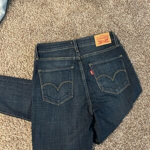 Levi's Classic Blue Straight Leg Jeans